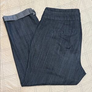 Maurices Dark Blue Ankle Pants